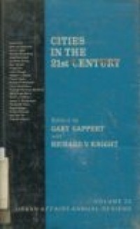 CITIES IN THE 21 ST CENTURY