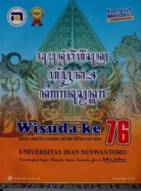 BUKU KENANG-KENANGAN WISUDA UDINUS KE-76