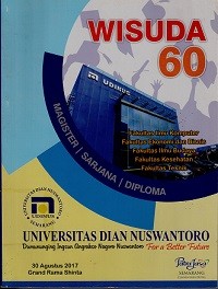 BUKU KENANG-KENANGAN WISUDA UDINUS KE-60