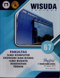 BUKU KENANG-KENANGAN WISUDA UDINUS KE-67