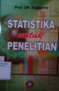 STATISTIKA UNTUK PENELITIAN