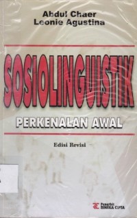 SOSIOLINGUISTIK: PERKENALAN AWAL