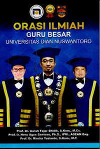 Image of ORASI ILMIAH GURU BESAR UNIVERSITAS DIAN NUSWANTORO
