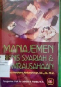 MANAJEMEN BISNIS SYARIAH & KEWIRAUSAHAAN