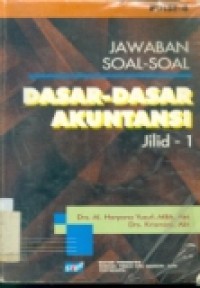 DASAR-DASAR AKUNTANSI JILID 1 EDISI IV JAWABAN SOAL-SOAL