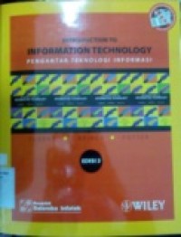 INTRODUCTION TO INFORMATION TECHNOLOGY