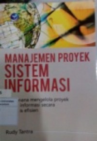 MANAJEMEN PROYEK SISTEM INFORMASI