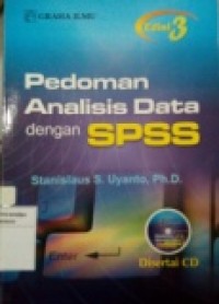 Image of PEDOMAN ANALISIS DATA DENGAN SPSS