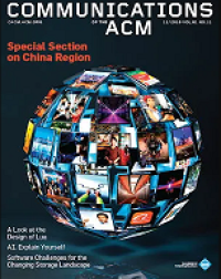 COMMUNICATIONS OF THE ACM VOL.61 NO.11