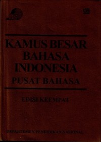 KAMUS BESAR BAHASA INDONESIA 4E