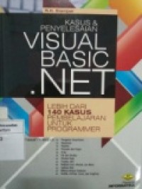 KASUS DAN PENYELESAIAN VISUAL BASIC.NET