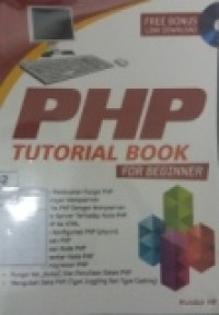 PHP TUTORIAL BOOK FOR BEGINNER