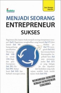 MENJADI SEORANG ENTREPRENEUR SUKSES