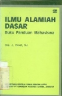 ILMU ALAMIAH DASAR BUKU PANDUAN MAHASISWA