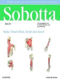 SOBOTTA ATLAS ANATOMI MANUSIA, BUKU TABEL: OTOT, SENDI DAN SARAF