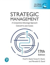 STRATEGIC MANAGEMENT: A COMPETITIVE ADVANTAGE APPROACH, CONCEPTS AND CASES