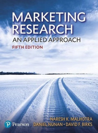MARKETING RESEARCH: AN APPLIED APPROACH