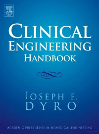 Image of THE CLINICAL ENGINEERING HANDBOOK