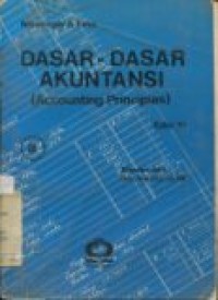 DASAR-DASAR AKUNTANSI  ( ACCOUNTING PRINCIPLES)