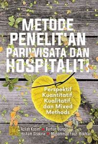 Image of METODE PENELITIAN PARIWISATA DAN HOSPITALITI