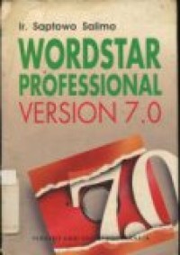 WORDSTAR PROFESIONAL VERSION 7.0