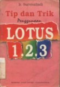 TIP DAN TRIK PENGGUNAAN LOTUS 1.2.3