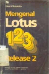 MENGENAL LOTUS 123 RELEASE 2