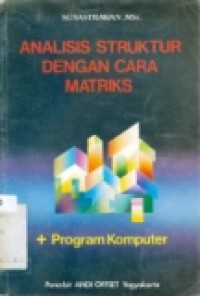 ANALISIS STRUKTUR DENGAN CARA MATRIKS+PROGRAM