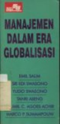 MANAJEMEN DALAM ERA GLOBALISASI