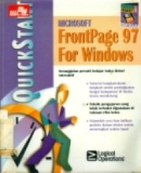 QUICKSTART MICROFOST FRONTPAGE 97 FOR WINDOWS