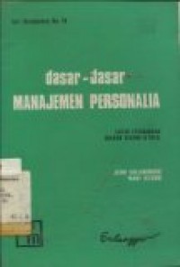 DASAR-DASAR MANAJEMEN PERSONALIA UNTUK PERUSAHAAN UKURAN SED