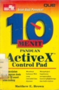 10 MENIT PANDUAN ACTIVE X CONTROL PAD