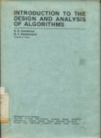 INTRODUCTION TO THE DESIGN AND ANALYSIS OF ALGORITHMS