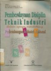 PEMBERDAYAAN DISIPLIN TEKNIK INDUSTRI DLM.UPAYA DUKUNG PIN