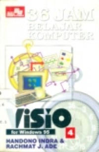 36 JAM BELAJAR KOMPUTER VISIO 4.0 FOR WINDOWS 95