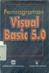 PERMOGRAMAN VISUALBASIC5.0 FOR WINDOWS 95