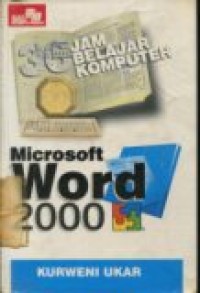 36 JAM BELAJAR KOMPUTER MICROSOFT WORD 2000