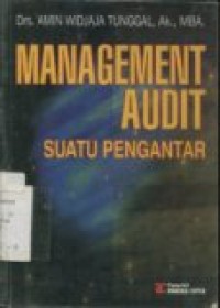 MANAGEMENT AUDIT SUATU PENGANTAR