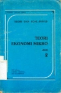 TEORI EKONOMI MIKRO