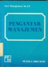 PENGANTAR MANAJEMEN