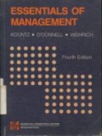 ESSENTIALS OF MANAGEMENT