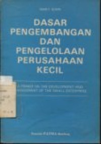 DASAR PENGEMBANGAN DAN PENGELOLAAN PERUSAHAAN KECIL