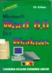 MICROSOFT WORD 6.0 FOR WINDOWS