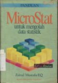 PANDUAN MICROSTAT UNTUK MENGOLAH DATA STATISTIK