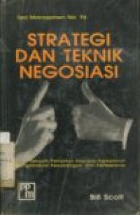 STRATEGI DAN TEKNIK NEGOSIASI