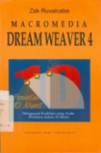 MACROMEDIA DREAM WEAVER 4