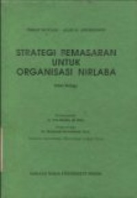 Startegi pemasaran untuk organisasi nirlaba