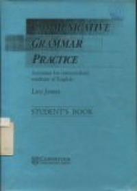 Communicative Grammar Practice Activities for Intermediate Students