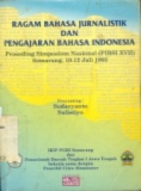 Ragam bahasa jurnalistik dan pengajaran bahasa Indonesia