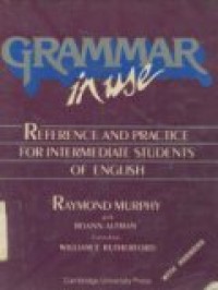 Grammar in use: reference and practice for intermediate students of English